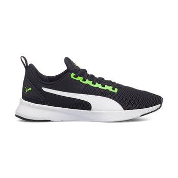 Scarpe da ginnastica nere da ragazzo con striscia laterale Puma Flyer Runner Jr, Brand, SKU s351000198, Immagine 0